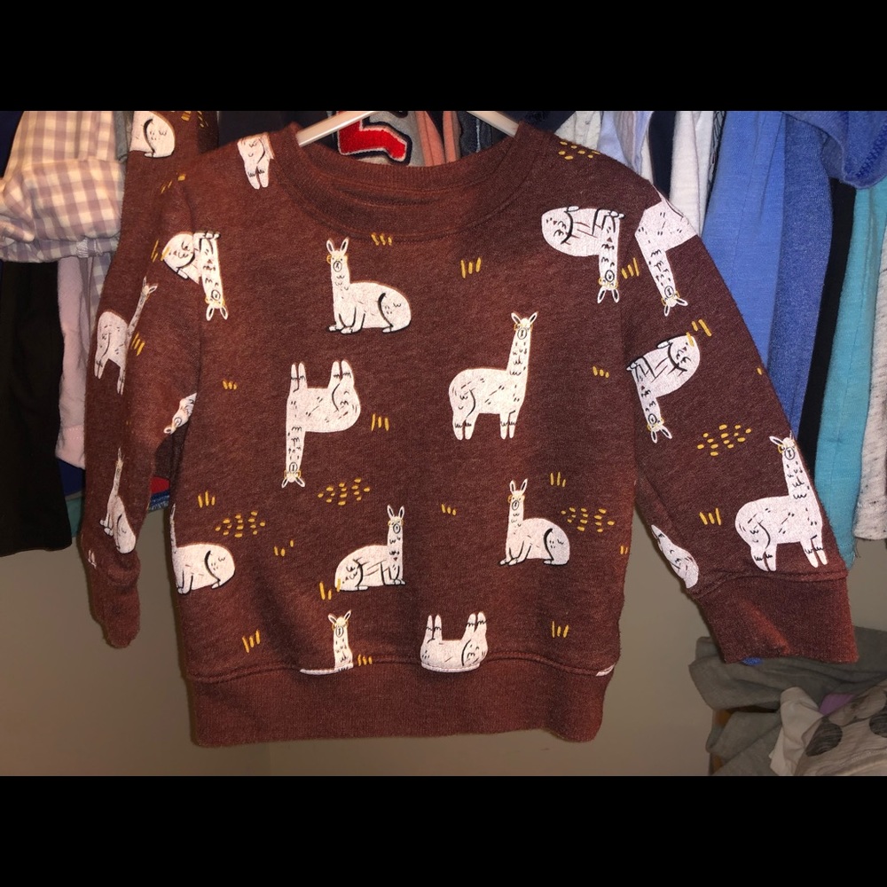 Cat & Jack Llama Sweatshirt